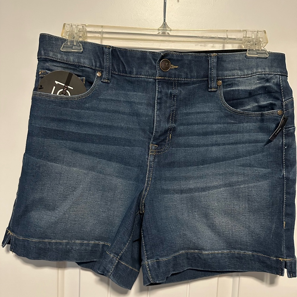 Stretchy Jean Shorts